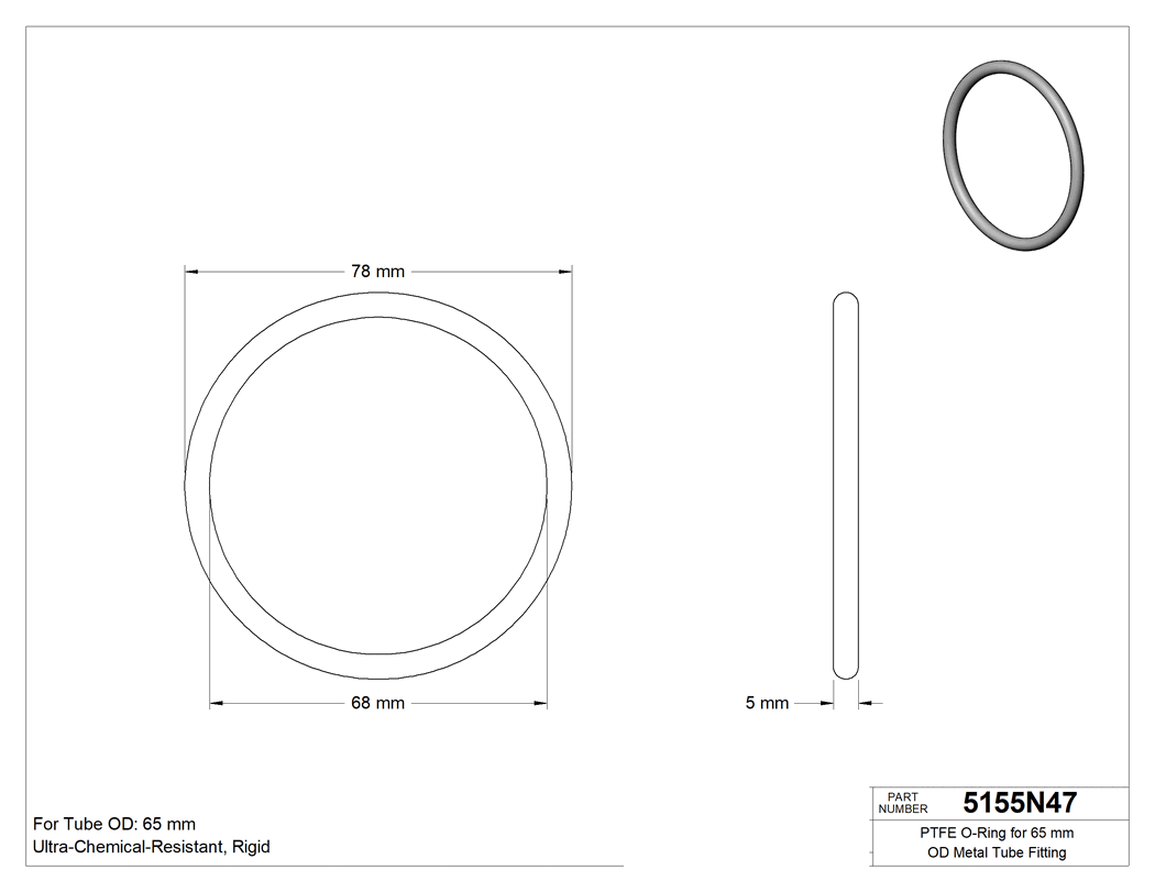 Technical drawing - 5155N47